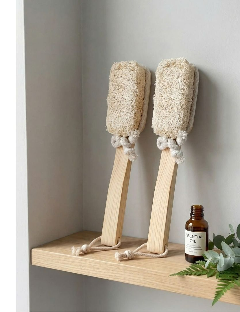 Wooden Handle Heel Brush